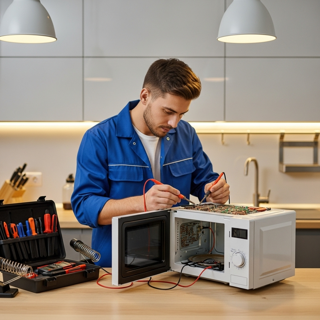 Microwave Stops Mid-Cycle